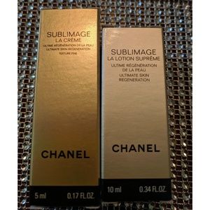 Chanel - Sublimage Lotion and Creme